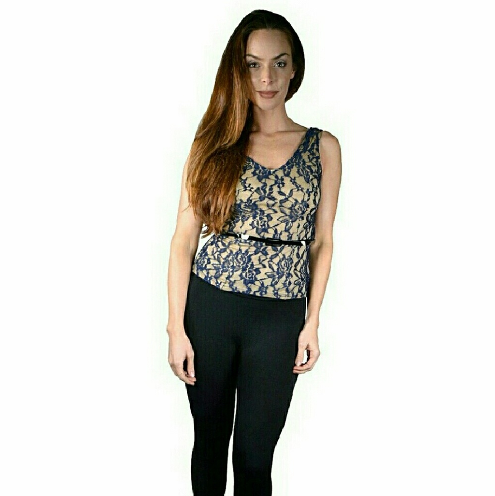 Gorgeous Lace Sleeveless Top